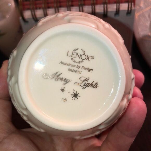 Lenox Merry Lights Candle Holder - Picture 4 of 4